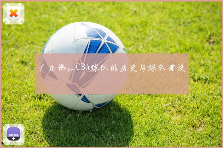 广东佛山CBA球队的历史与球队建设